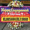 Bunga Papan Happy Engagement 001