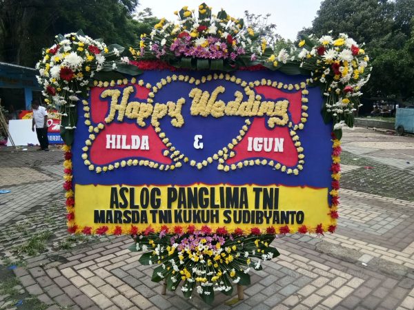 Bunga Papan Wedding 028