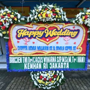 Bunga Papan Wedding 033