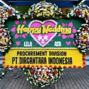 Bunga Papan Wedding 054